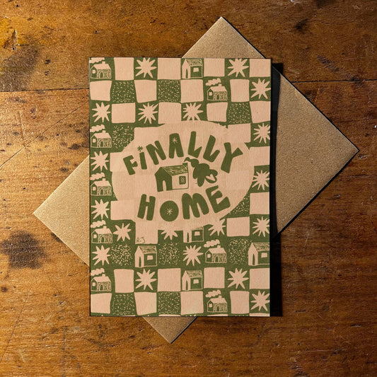 ‘Finally Home’ Greeting Card