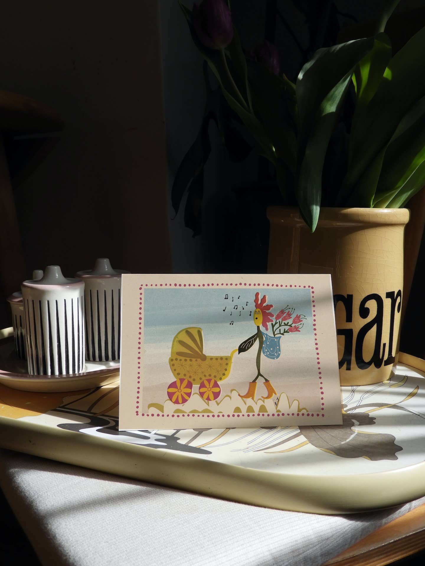 ‘Flower Baby’ Greeting Card