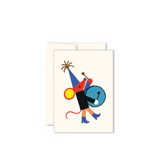 ‘Souris’ Miniature Greeting Card