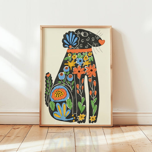 ‘Funky Dog' Print
