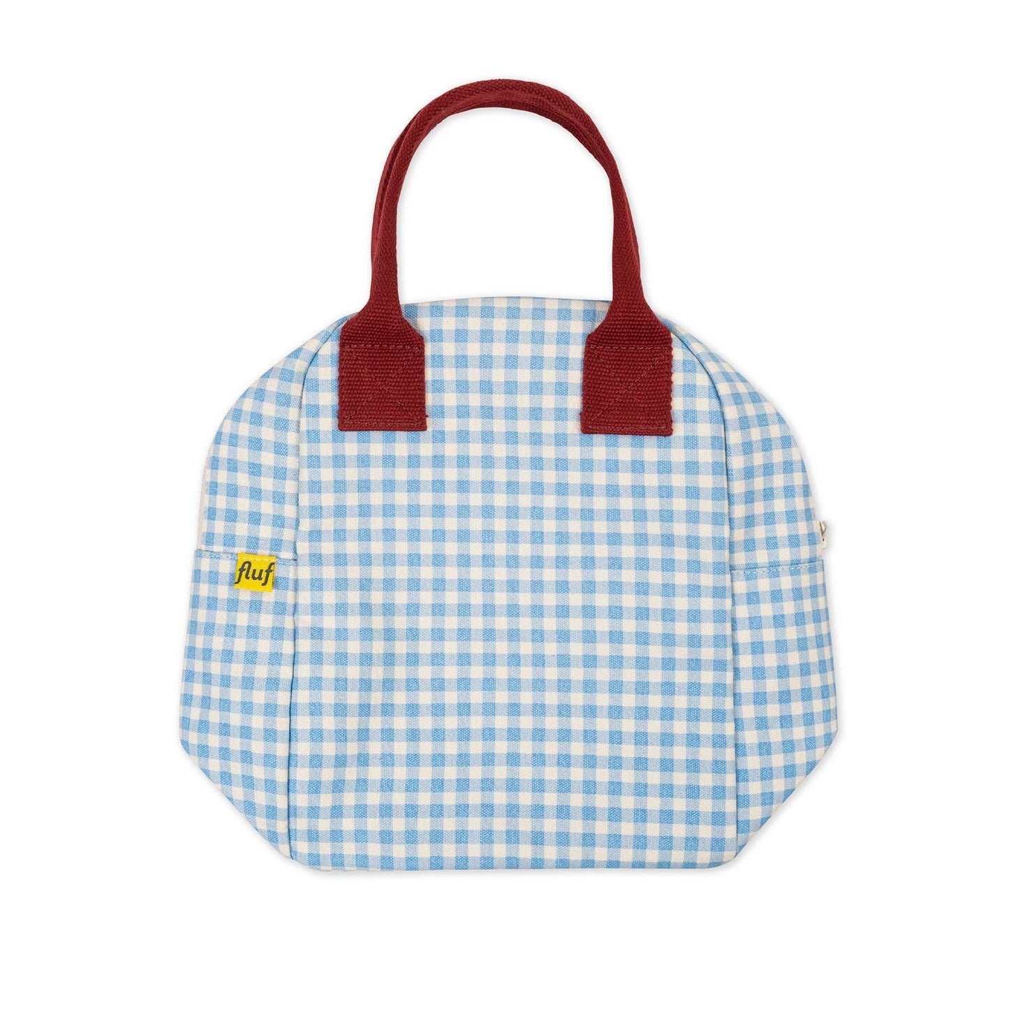Fluf - Zipper Lunch - Gingham Sky