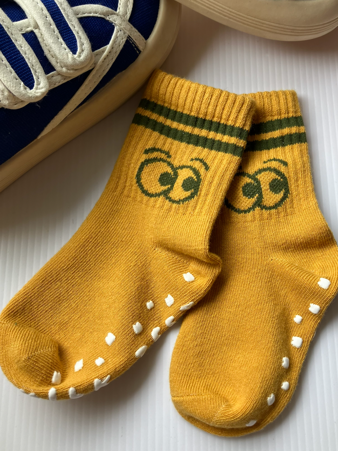 RIBBED GRIP SOCK