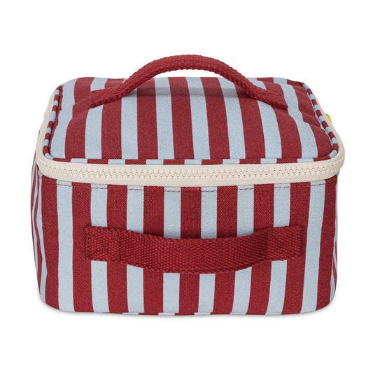Fluf - Square Lunch - Awning Stripe Chili Pepper