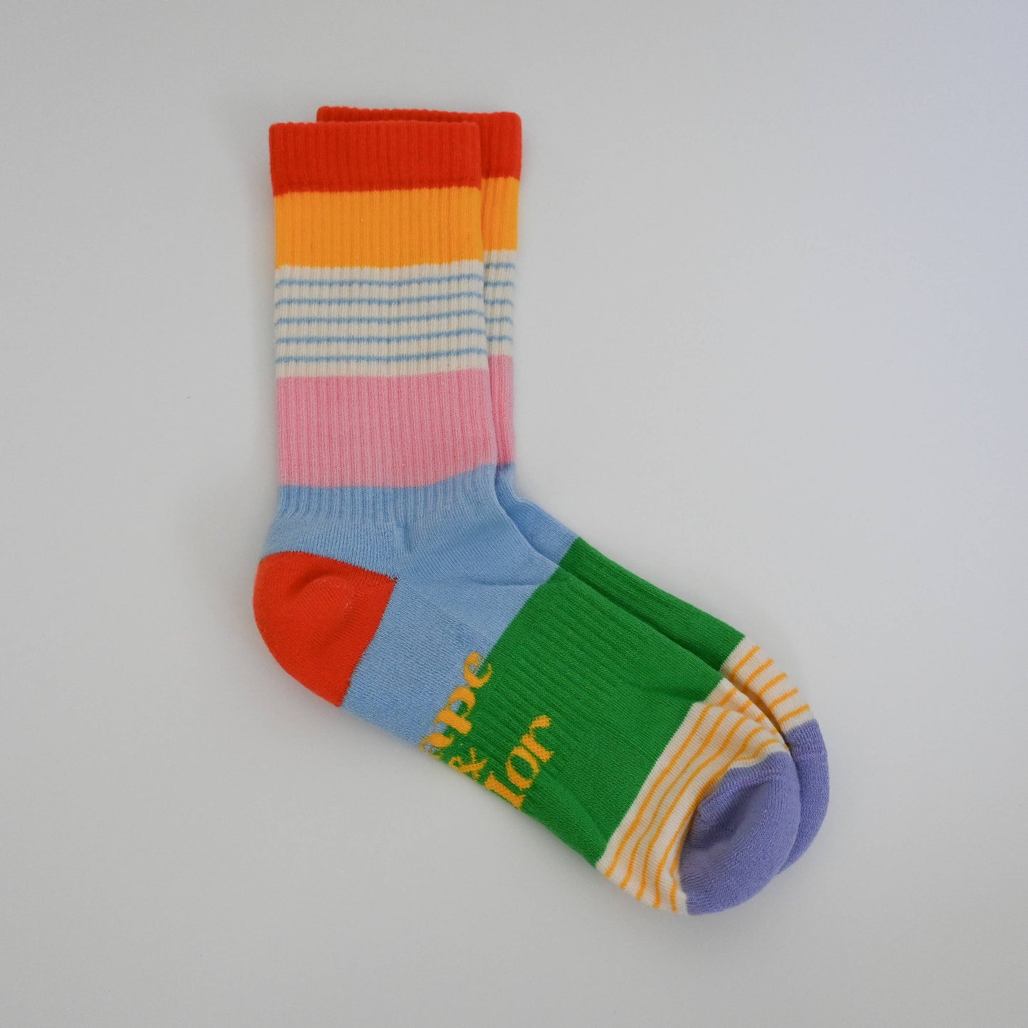 Shape & Color - The Sunset Crew Sock