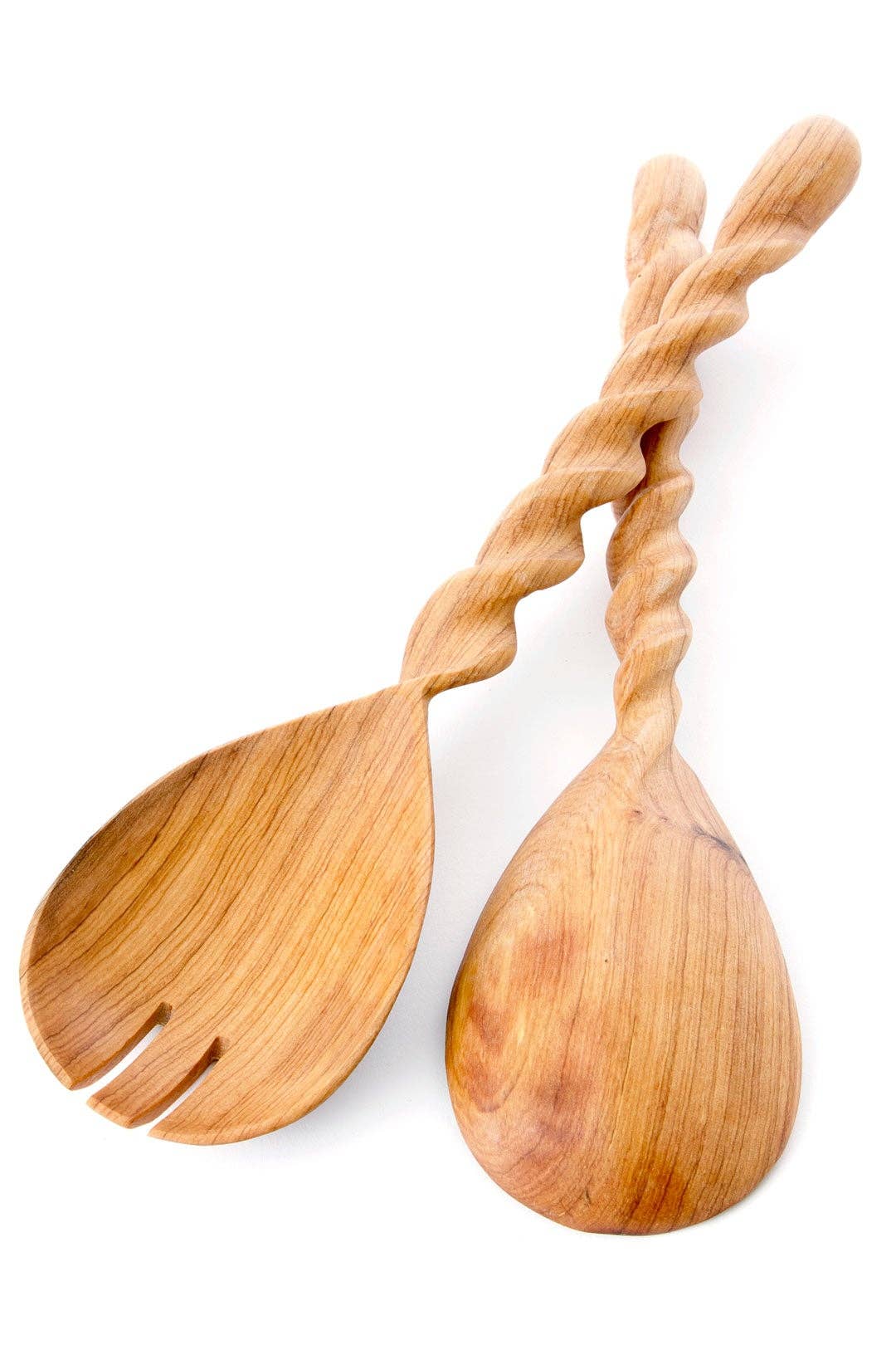 Spiral Salad Server Set