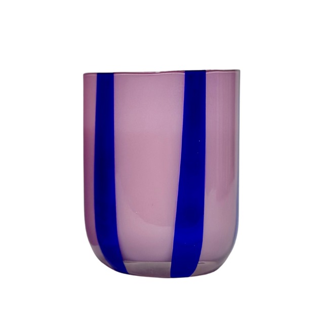 MÆGEN Atina Glassware - Lilac & Navy