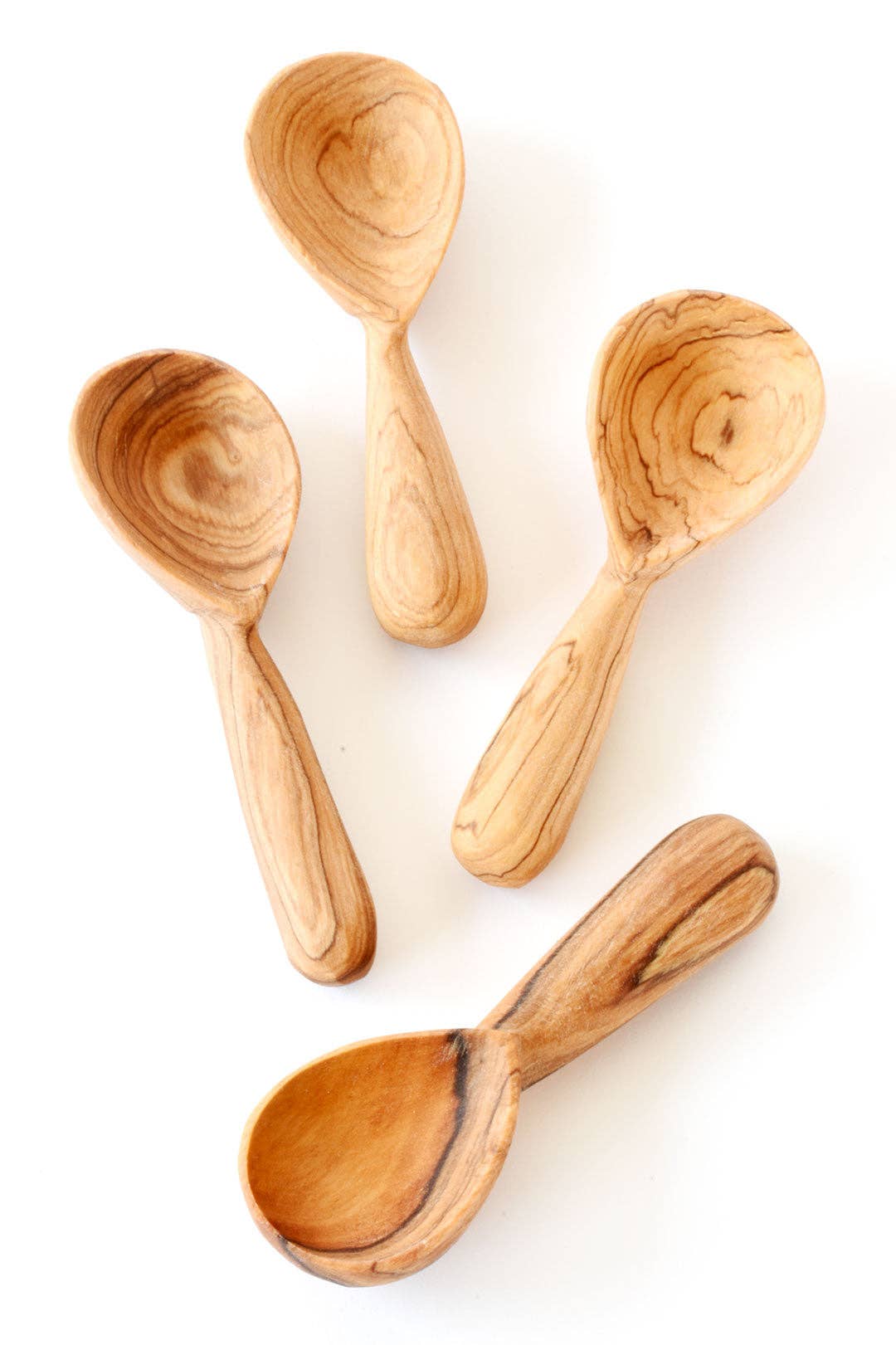 Olive wood Spice Spoons