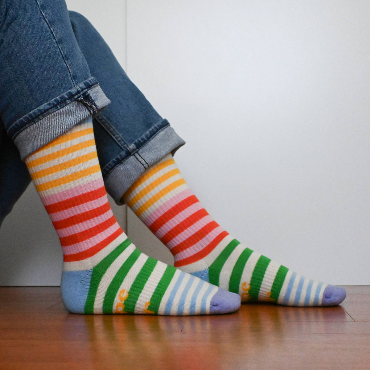 Shape & Color - The Stripe Crew Sock