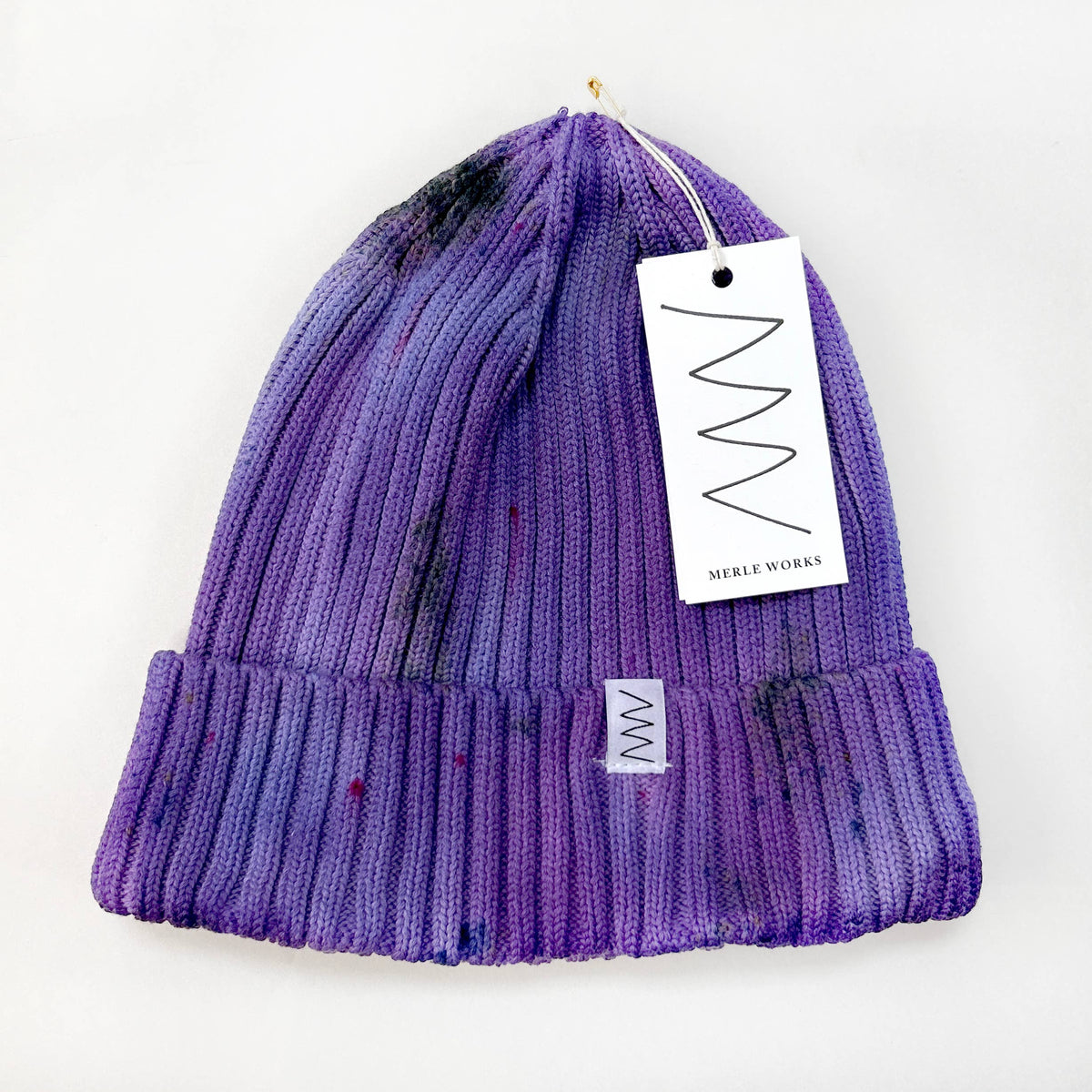 Merle Works - Grape Hand-dyed Beanie Hat