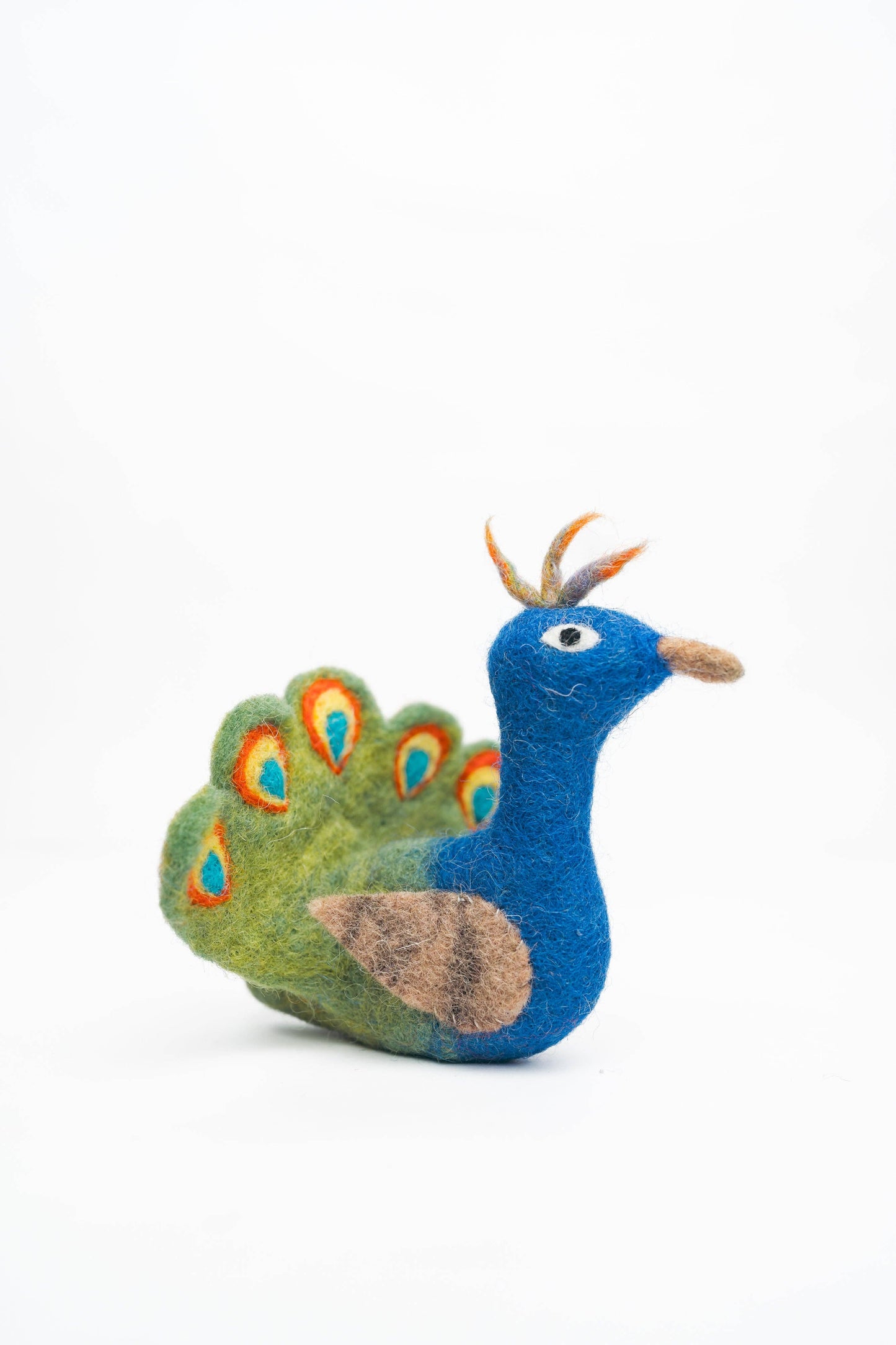 Silk Road Bazaar - Peacock Finger Puppet