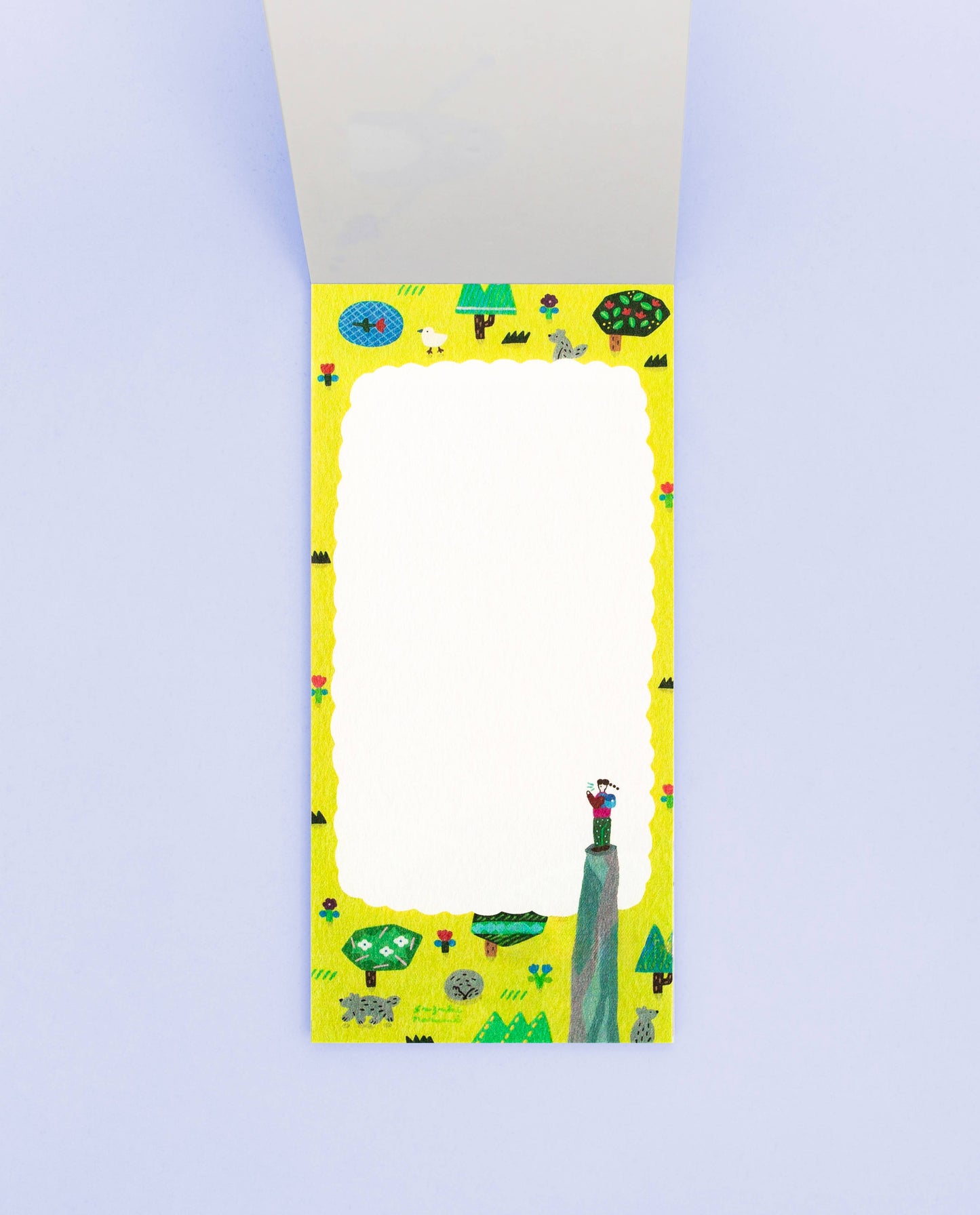Her Winter Flowers - Writing Pad - Animal Life