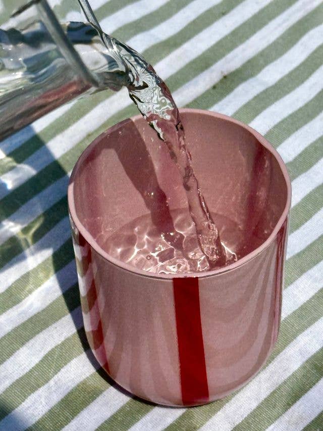 MÆGEN Atina Glassware - Pink & Red