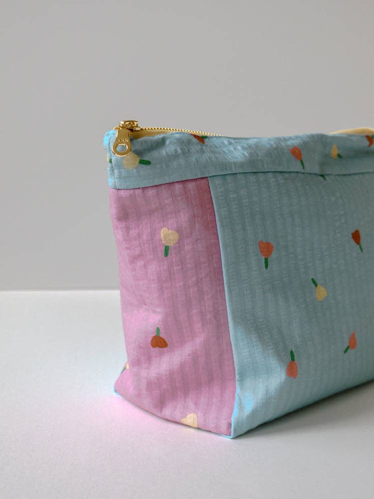 Forget Me Not Cosmetic Case - Mosey Me