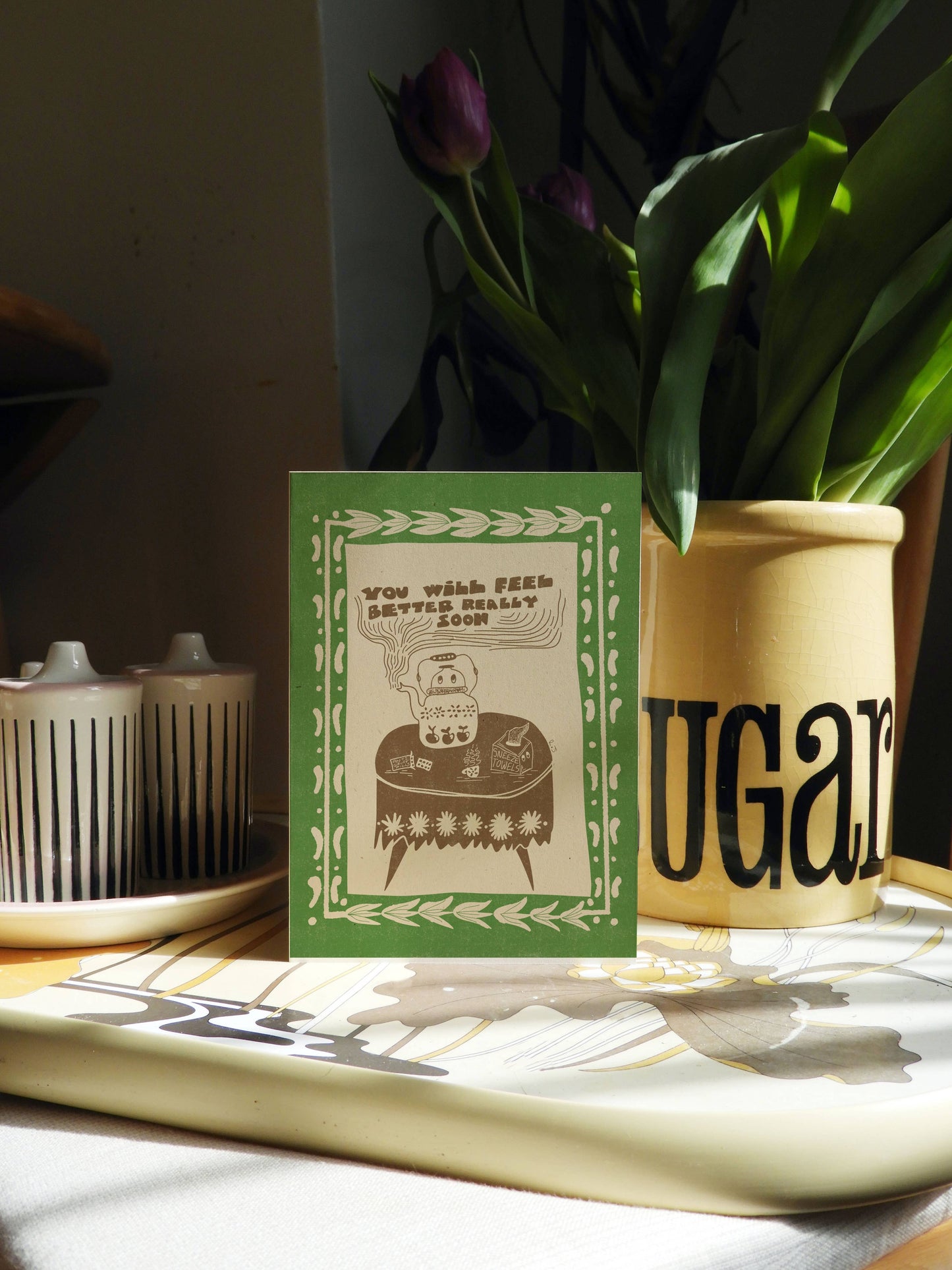 'Feel Better Soon' Greeting Card