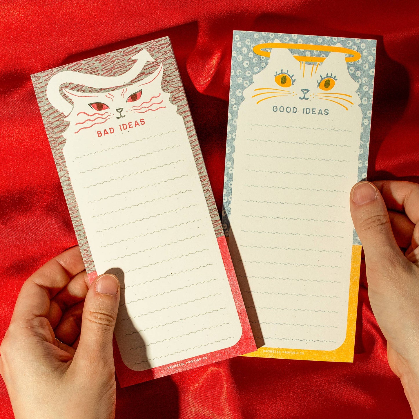 Bromstad Printing Co. - Good Ideas - Tall Risograph Notepad