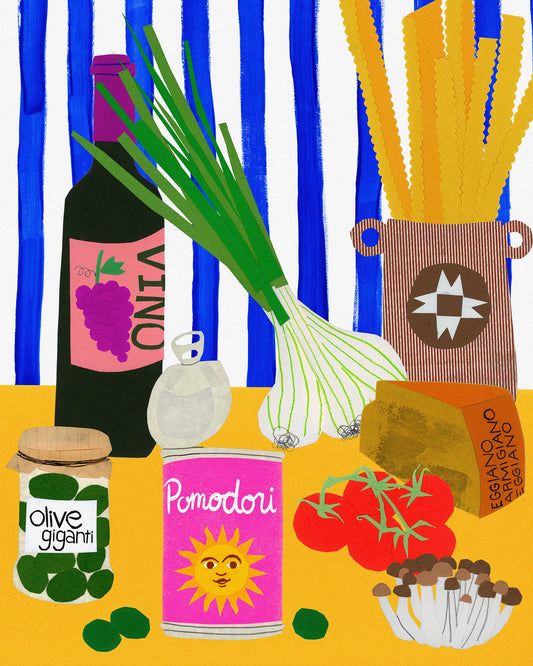 Italian Foods Art Print
