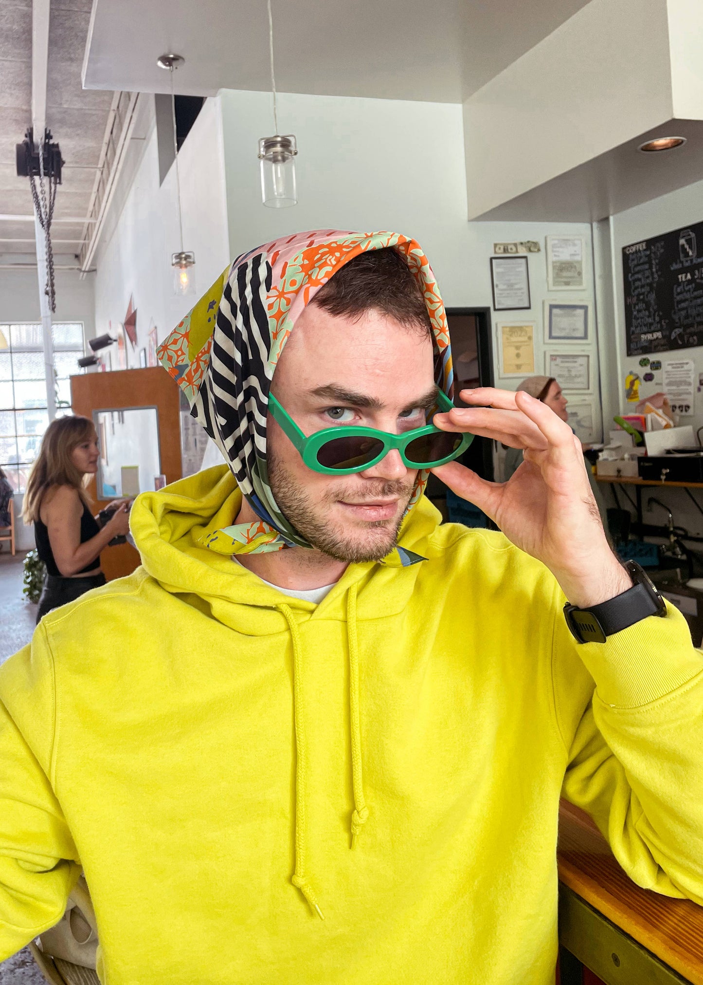 STATE The Label - ELECTRIC GEOLOGY BANDANA