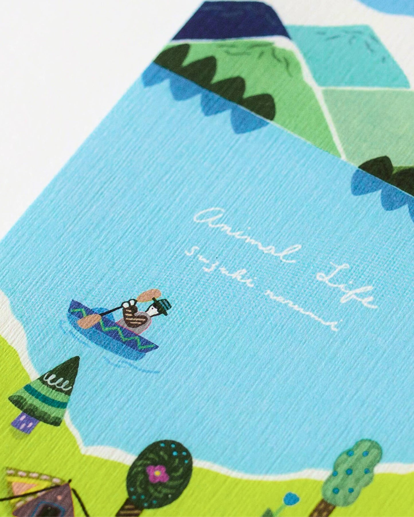 Her Winter Flowers - Writing Pad - Animal Life