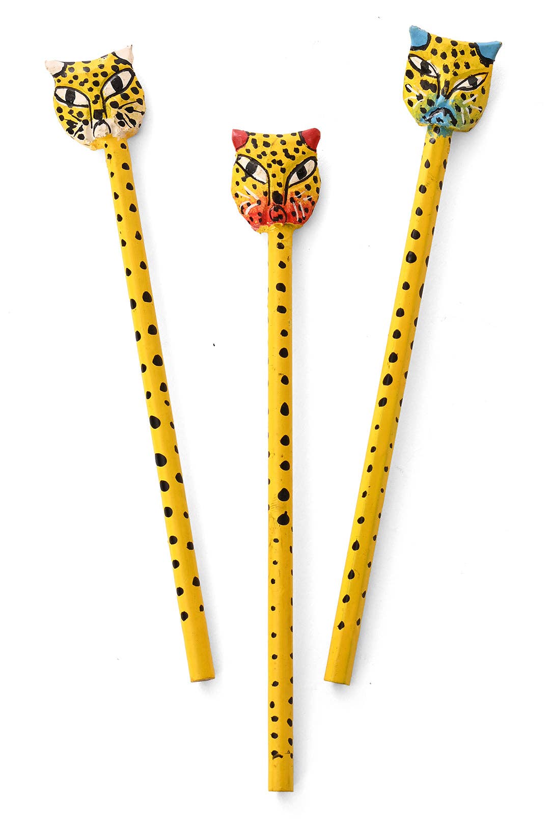 Hand Painted Cheetah Pencil No. 02