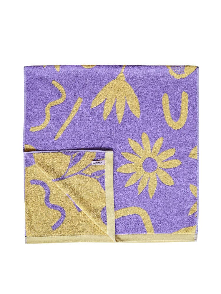 Floral Dreams Bath Towel - Mosey Me