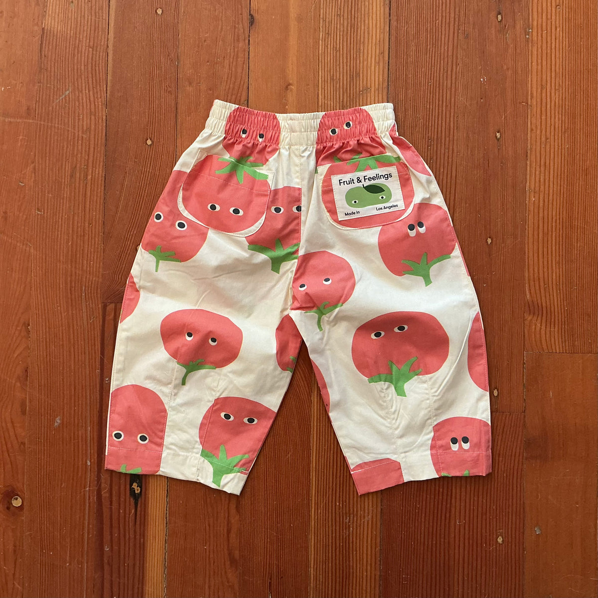 Fruit & Feelings Tomato Pants