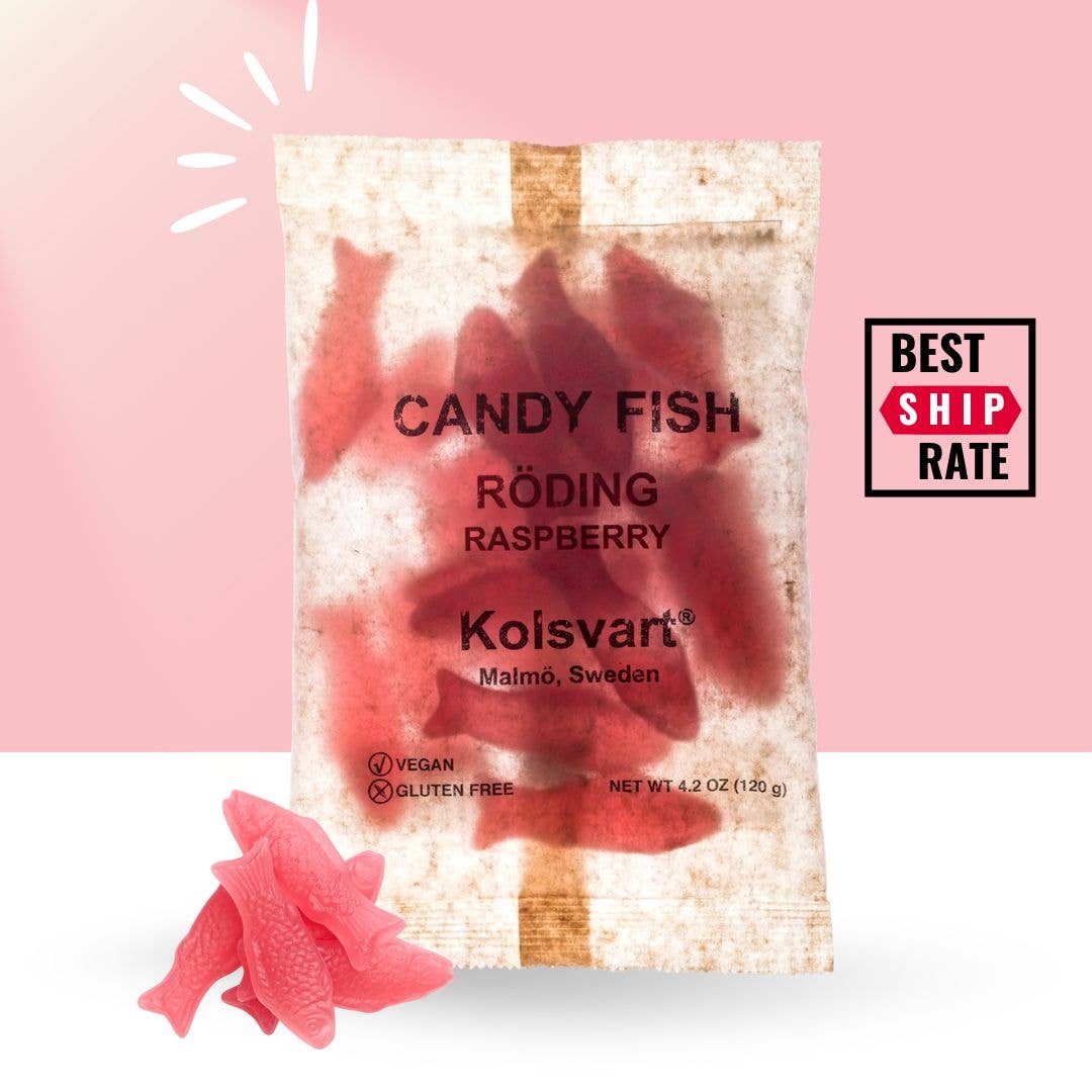 Raspberry Candy Fish