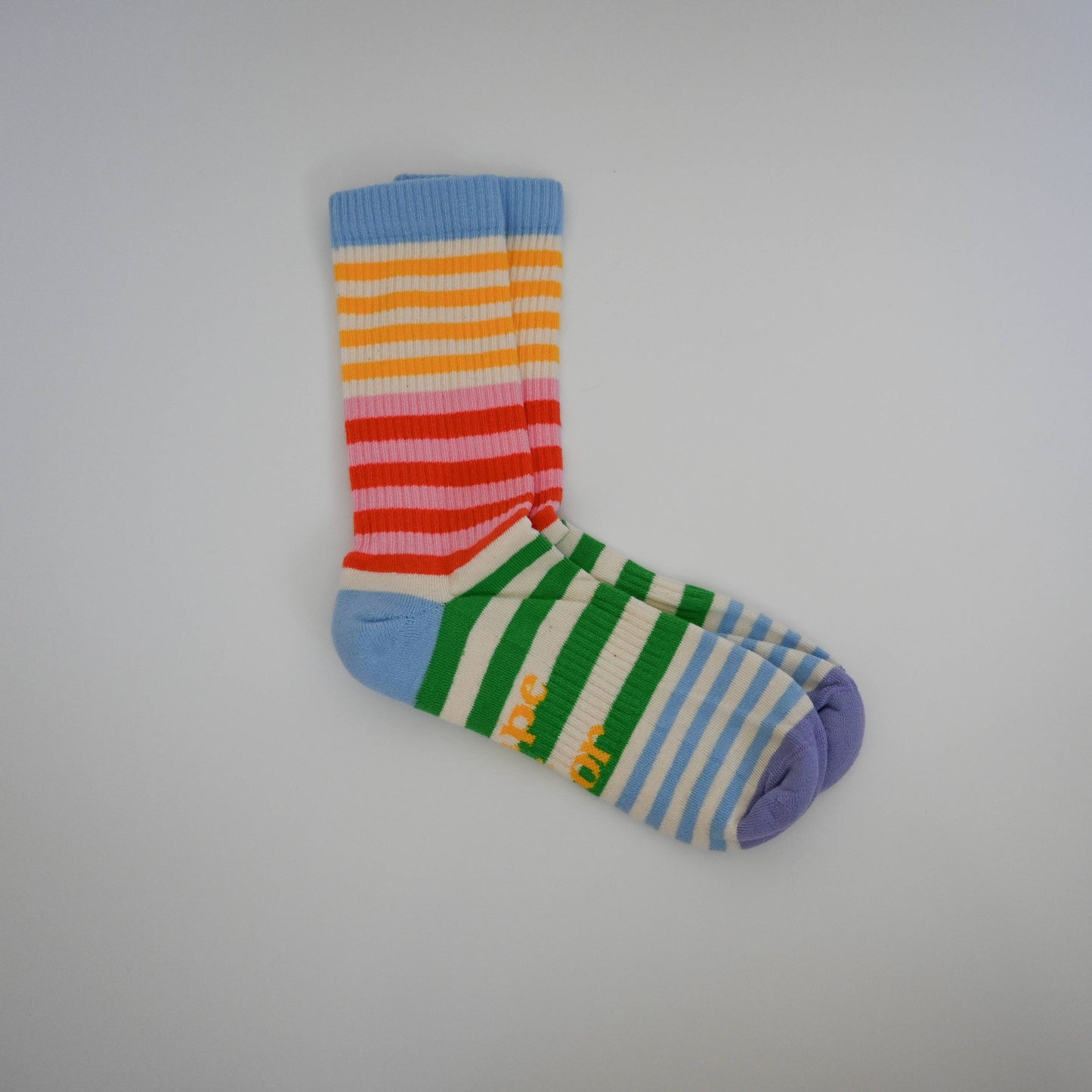 Shape & Color - The Stripe Crew Sock