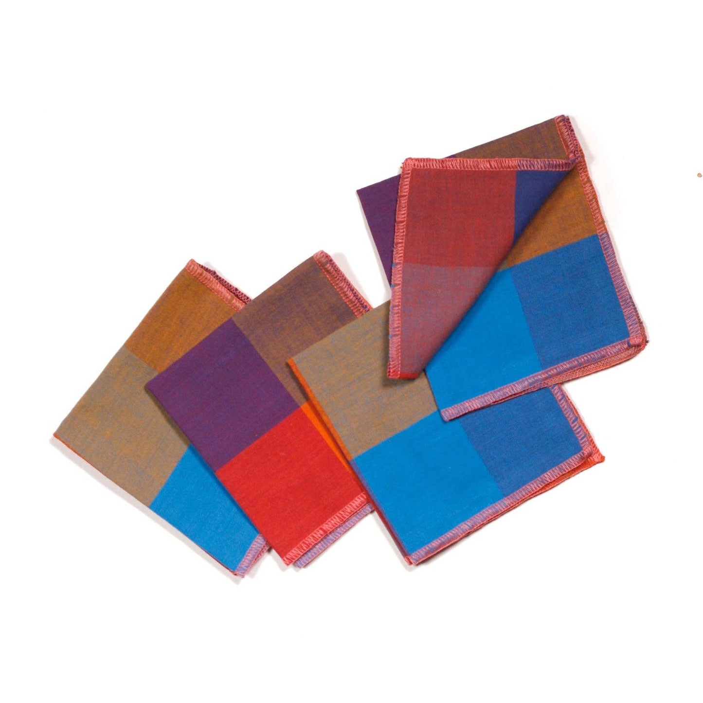 Willow Ship - Berry Patch Small Cloth Cocktail Napkins
