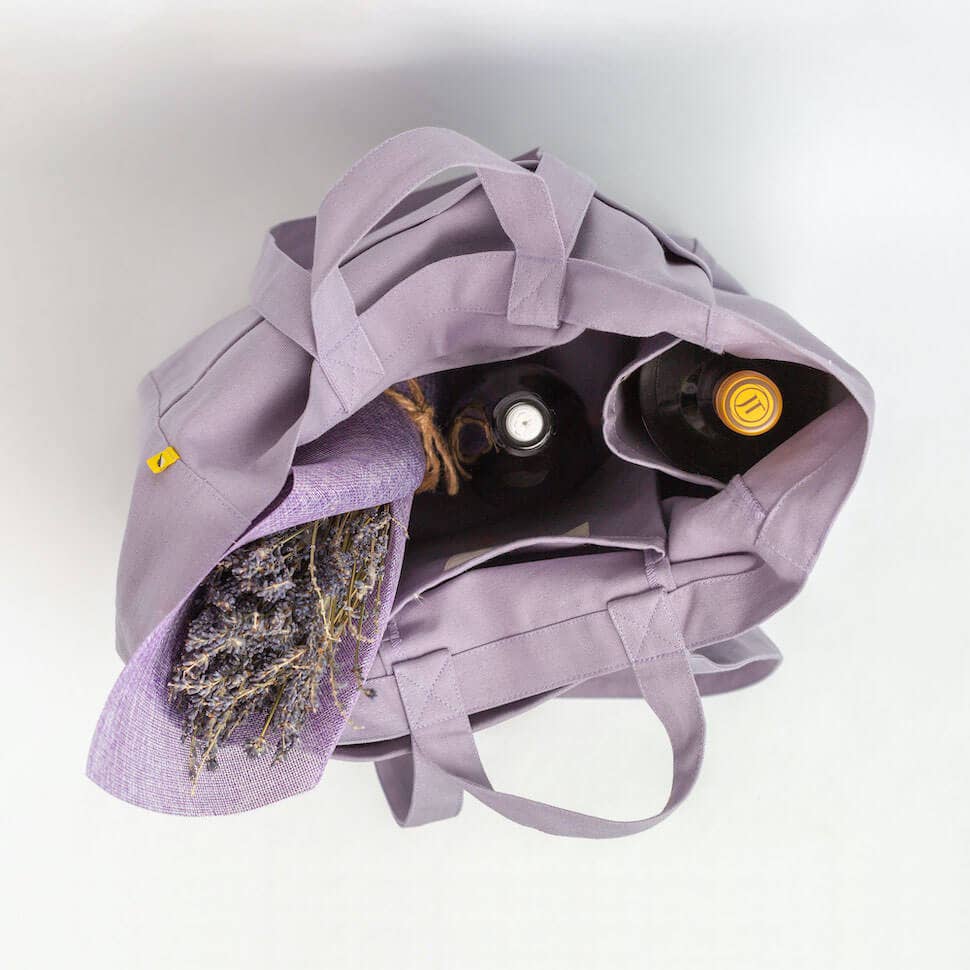 Box Tote Lavender