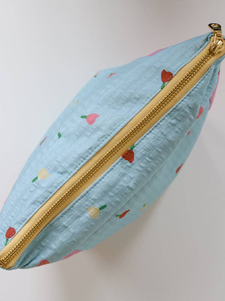Forget Me Not Cosmetic Case - Mosey Me