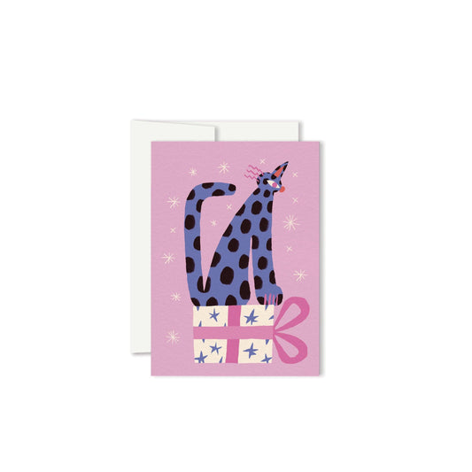 ‘Chouchou’ Miniature Greeting Card