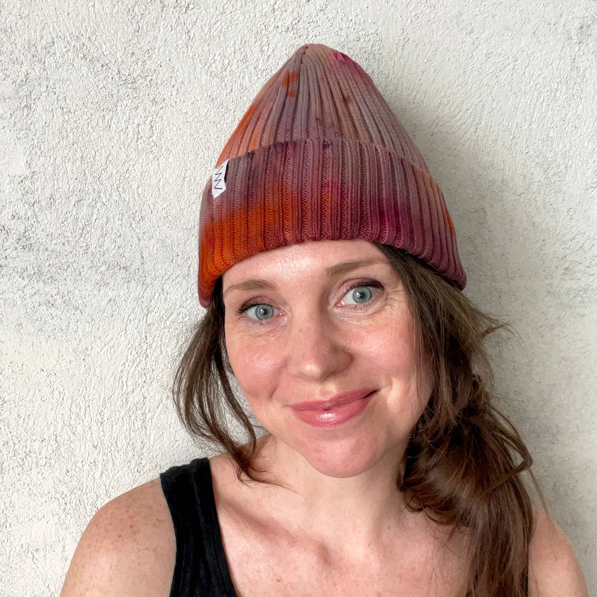 Merle Works - Brunette Hand-dyed Beanie Hat