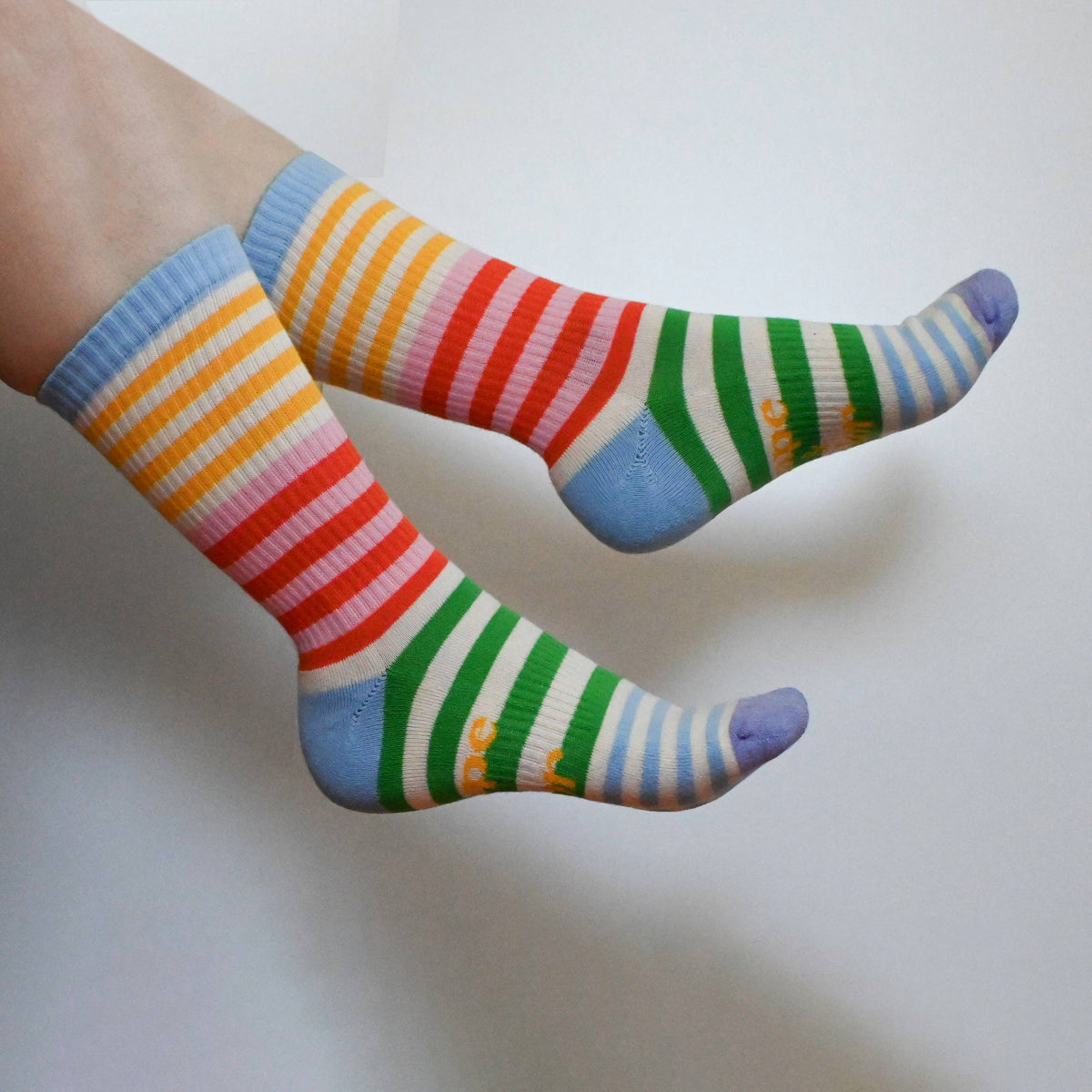 Shape & Color - The Stripe Crew Sock