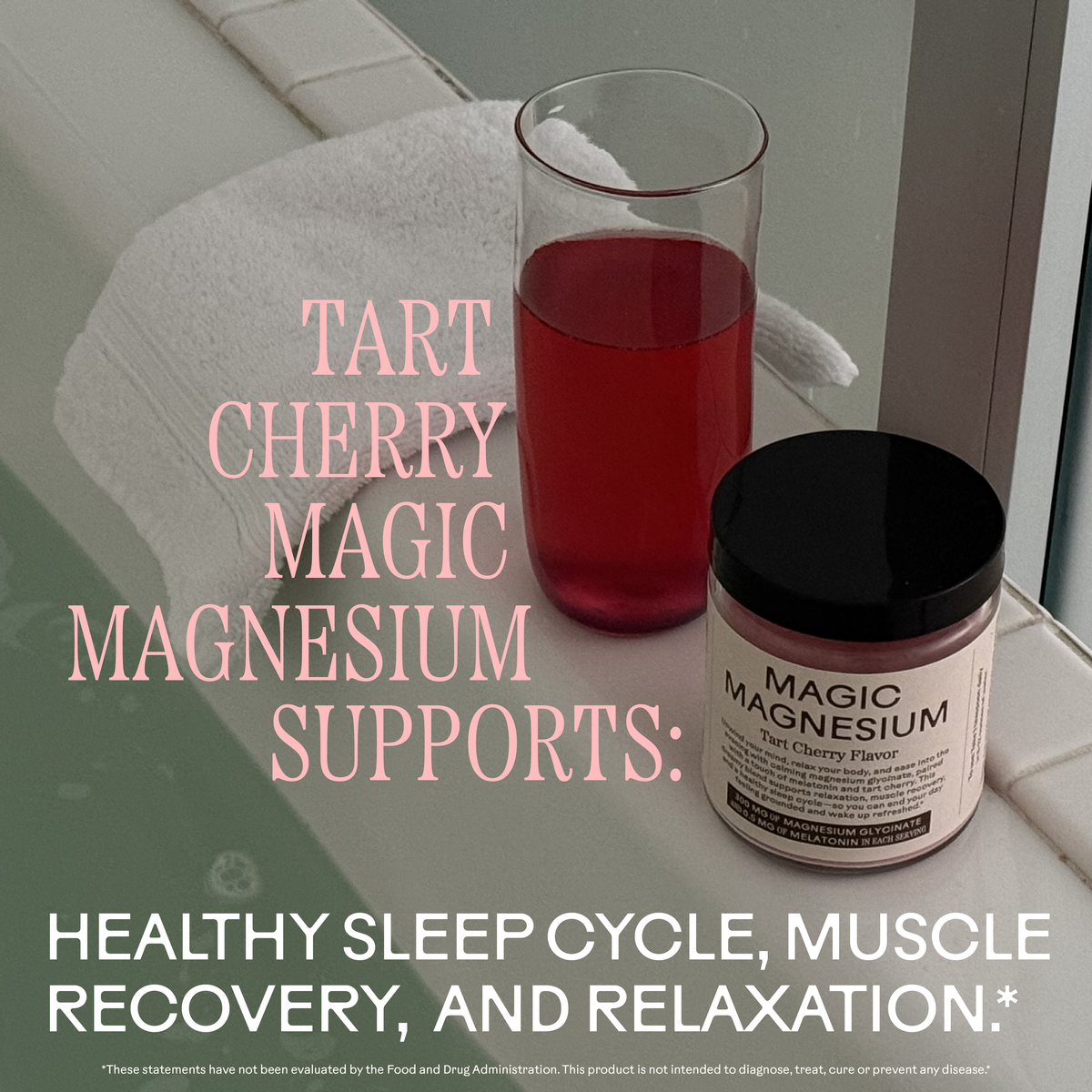 Wooden Spoon Herbs - Magic Magnesium - Tart Cherry