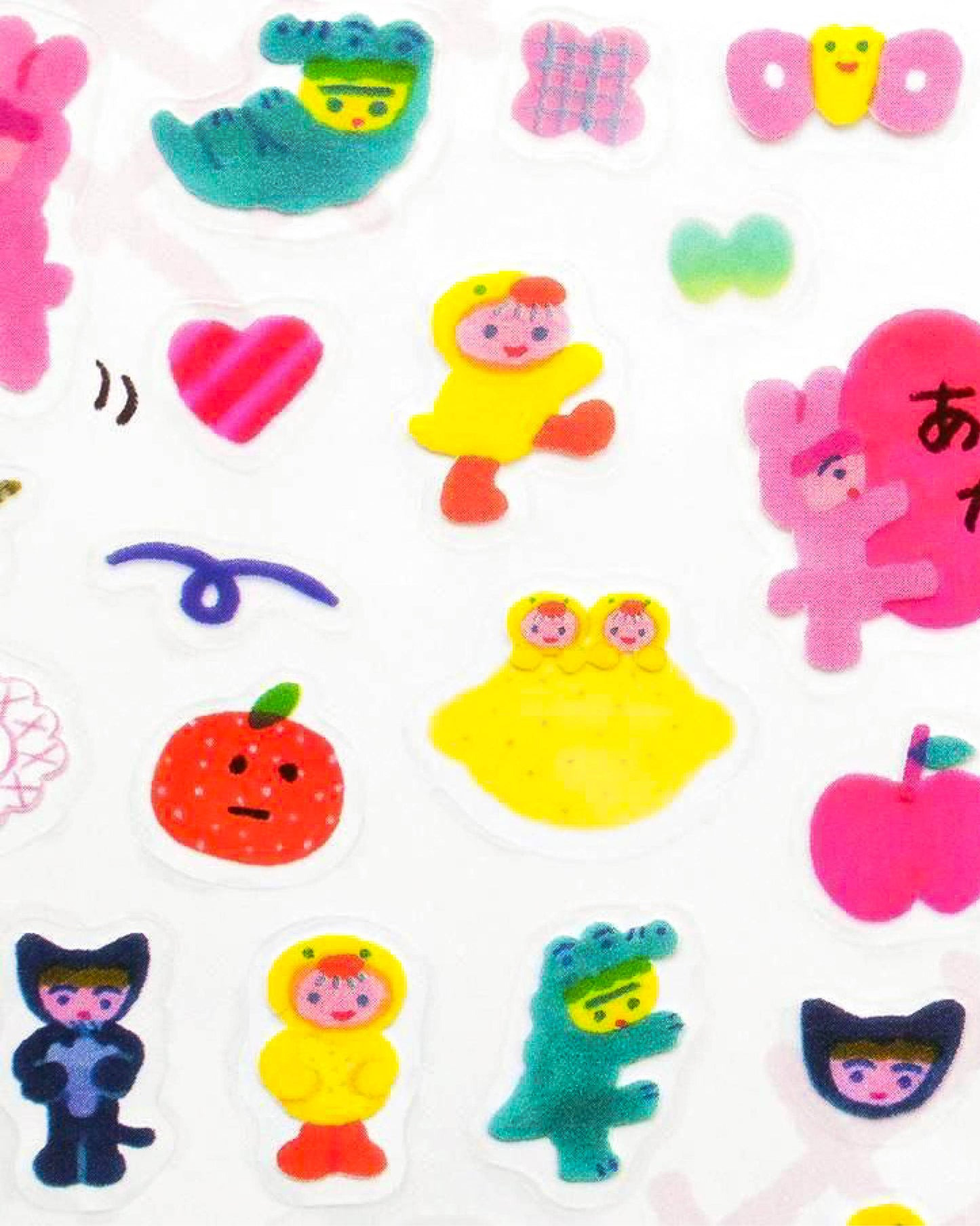 Her Winter Flowers - Clear Sticker Sheet - Fruits