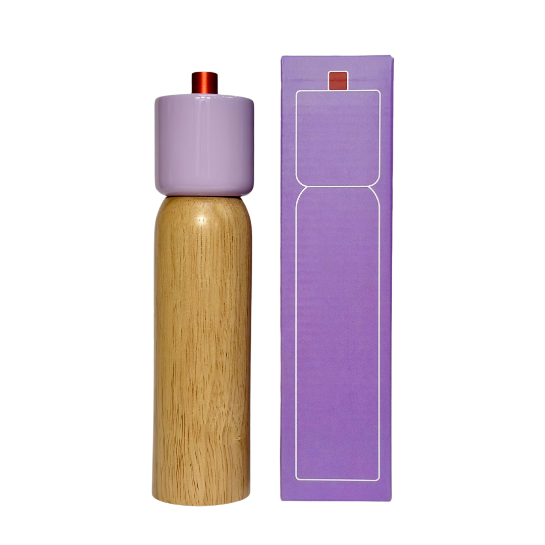 MÆGEN Salt & Pepper Grinder - Lilac & Red