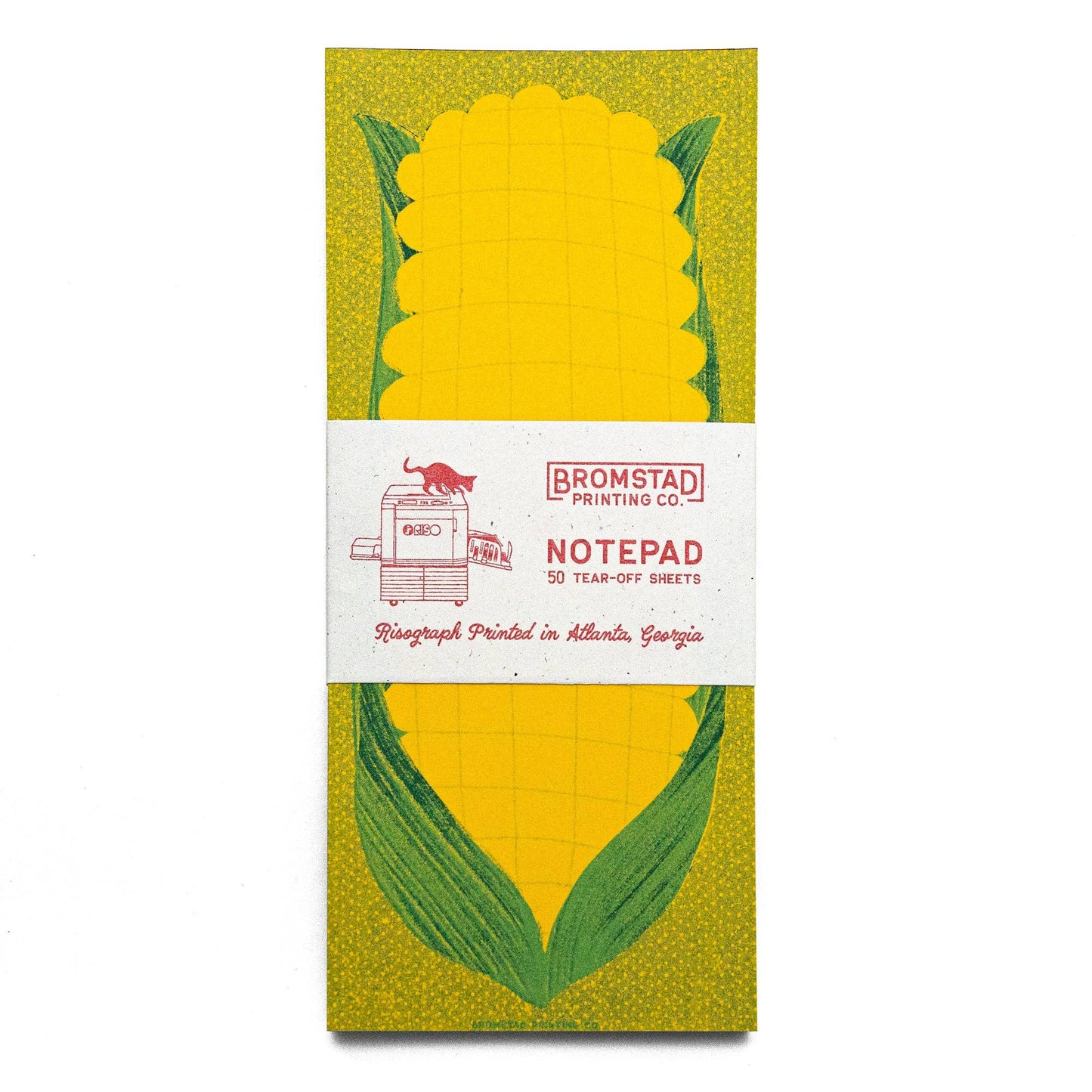 Bromstad Printing Co. - Corn - Risograph Notepad