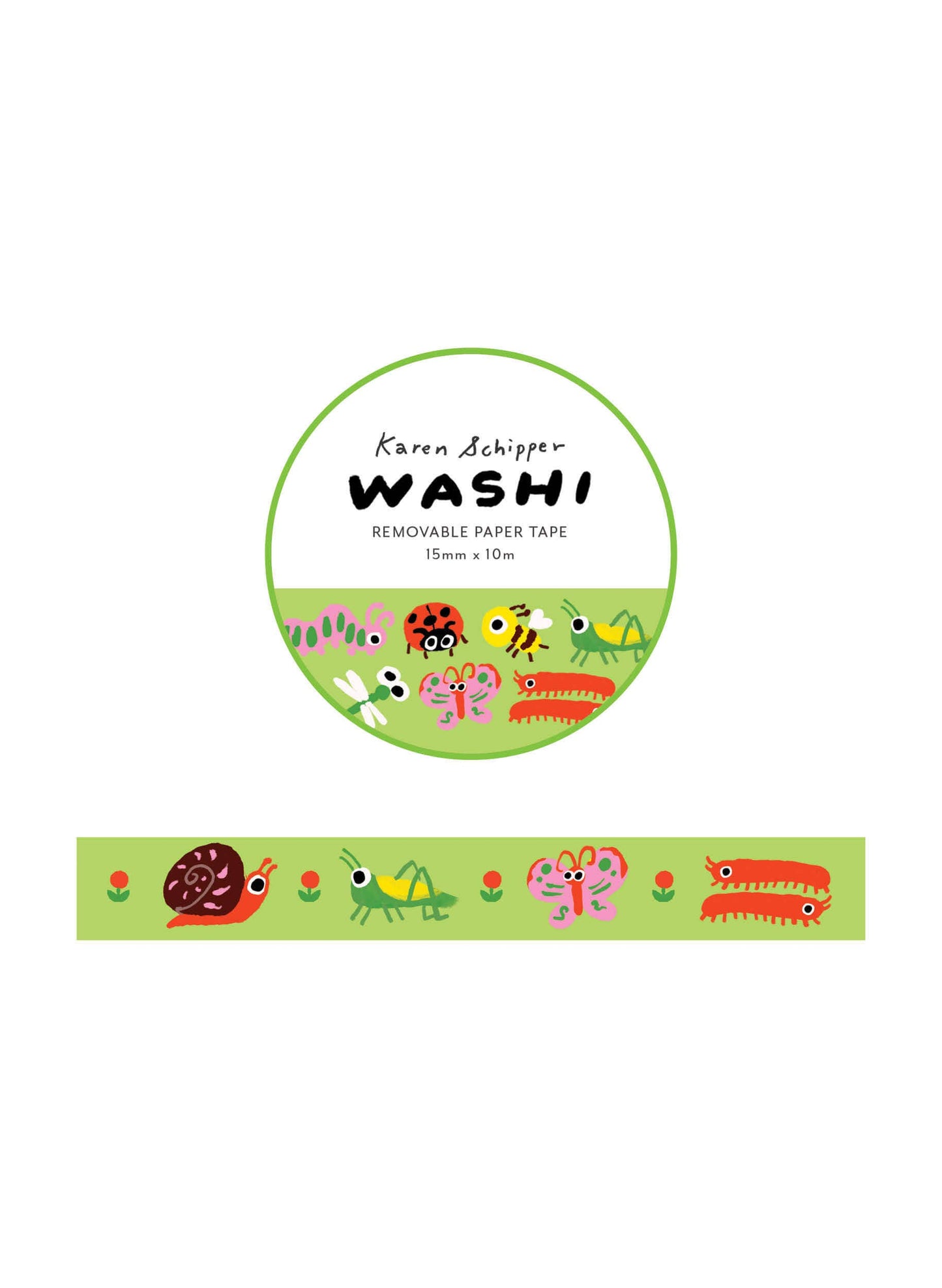 Bug Washi Tape