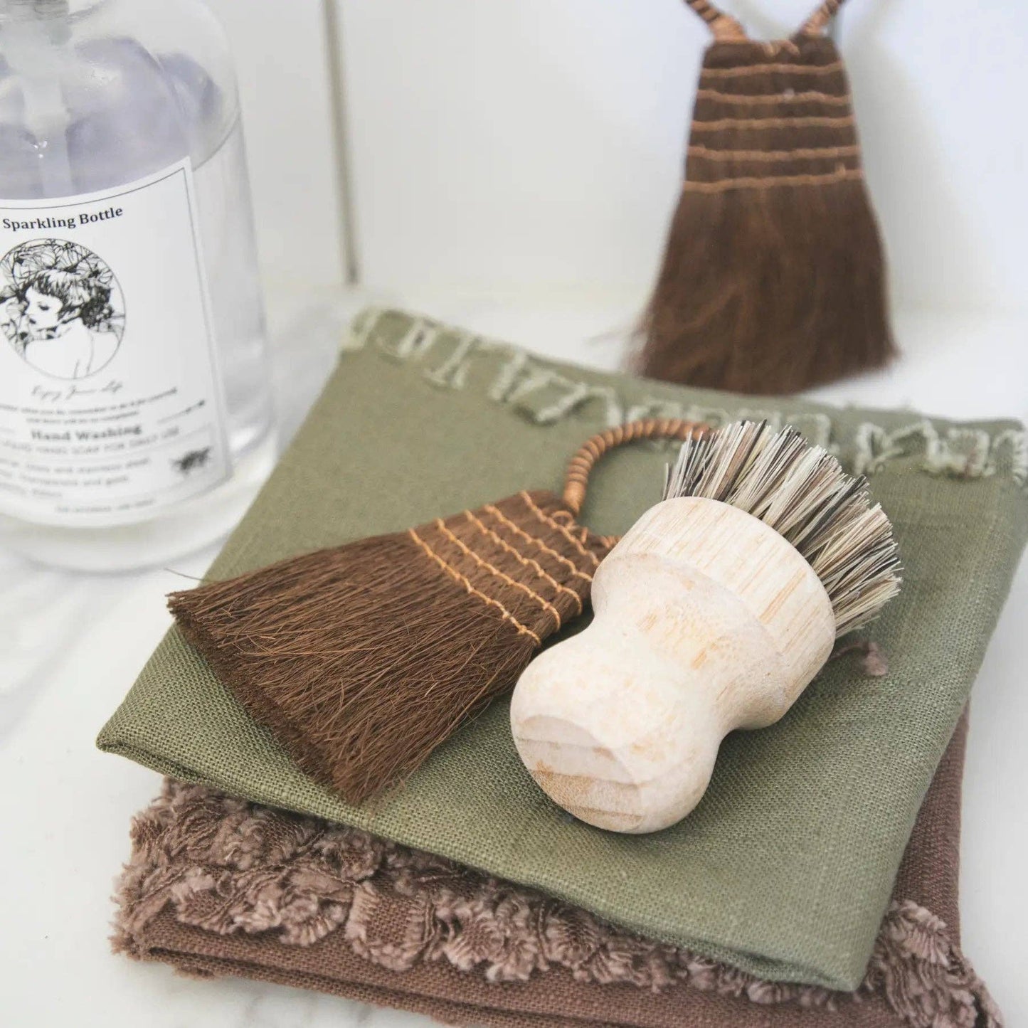 Wood Palm Brush