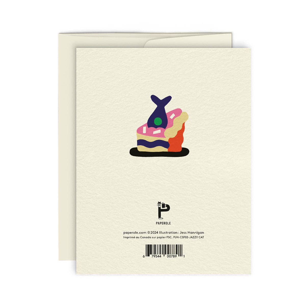 ‘Jazzy Cat’ Greeting Card