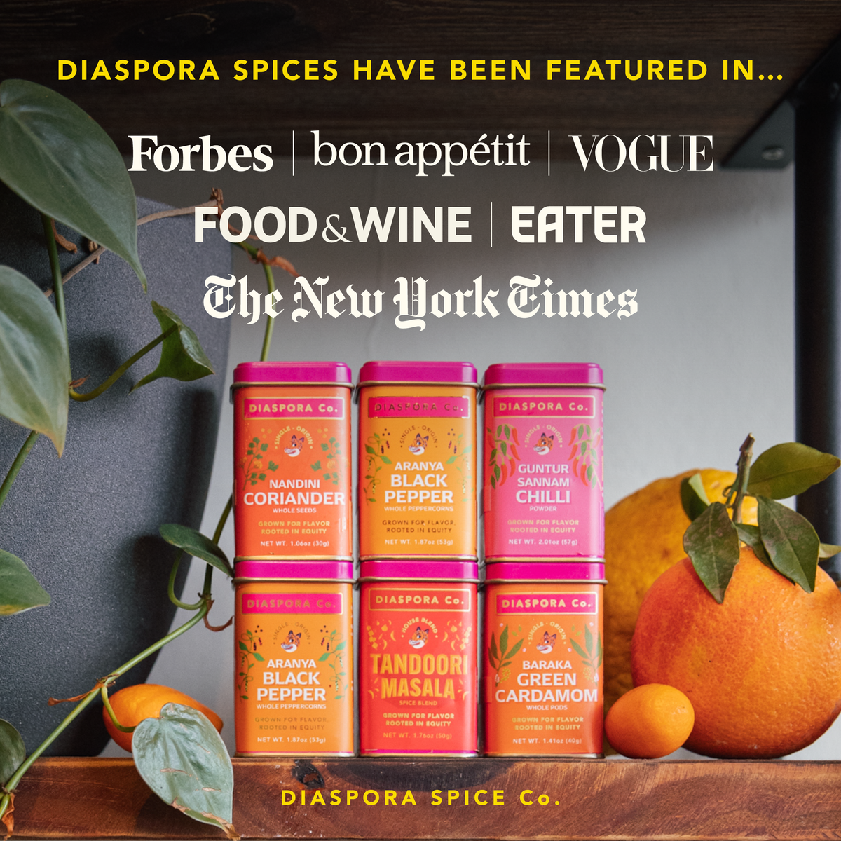 Diaspora Spice Co. - Golden Milk (Spice Blend) - For Turmeric Lattes & Baking