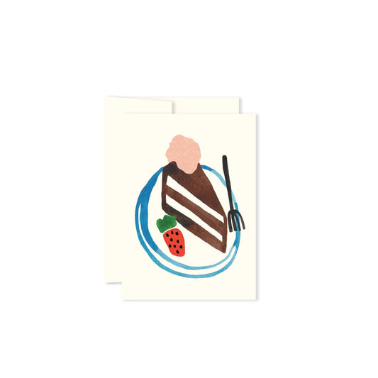‘Cake’ Miniature Greeting Card