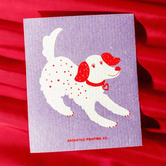 Bromstad Printing Co. - Dog - Swedish Dishcloth