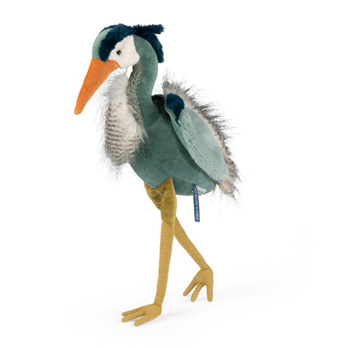 Heron plush toy