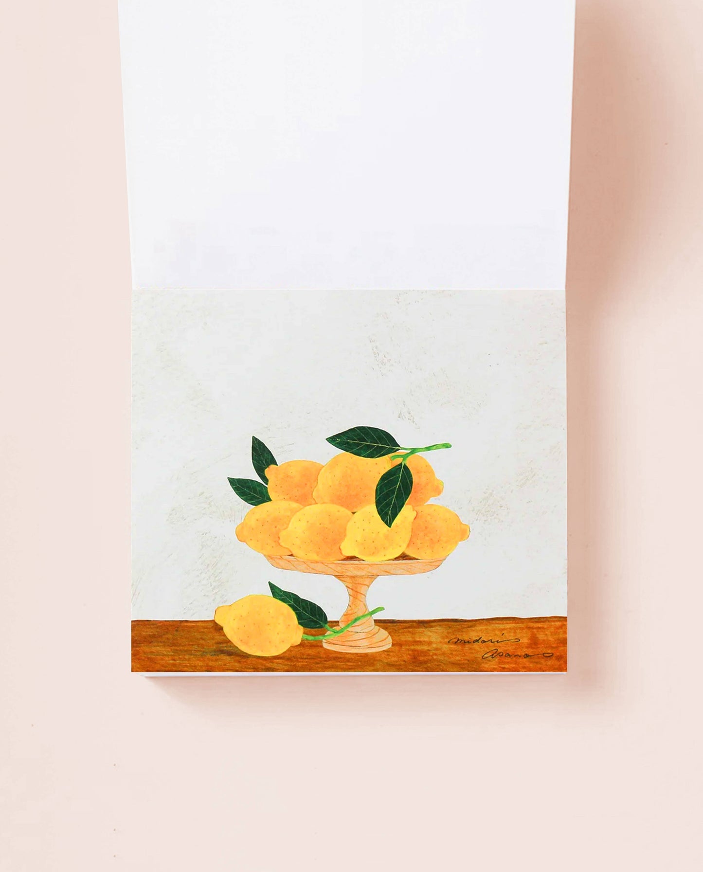 Her Winter Flowers - Block Memo - Fruits Basket