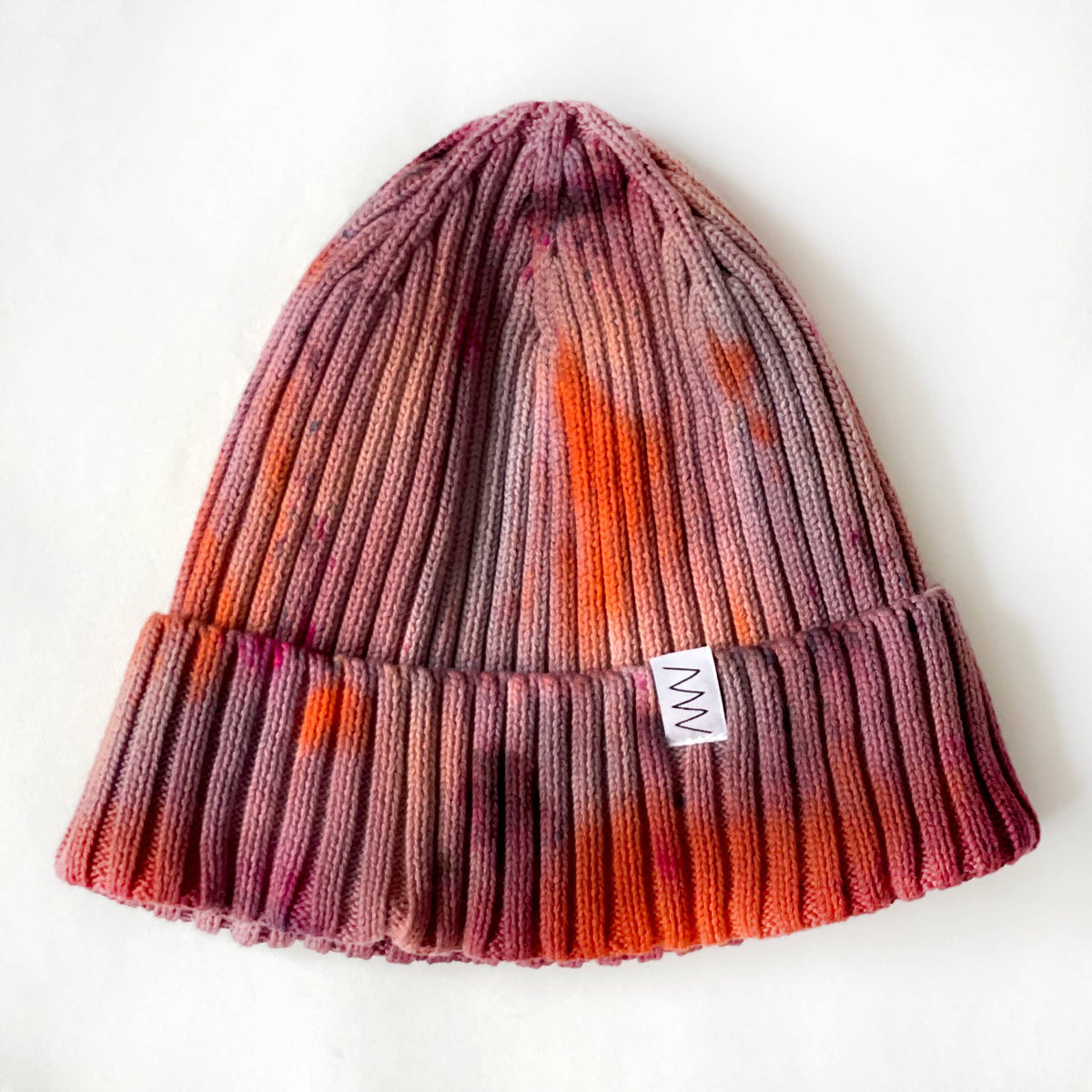 Merle Works - Brunette Hand-dyed Beanie Hat