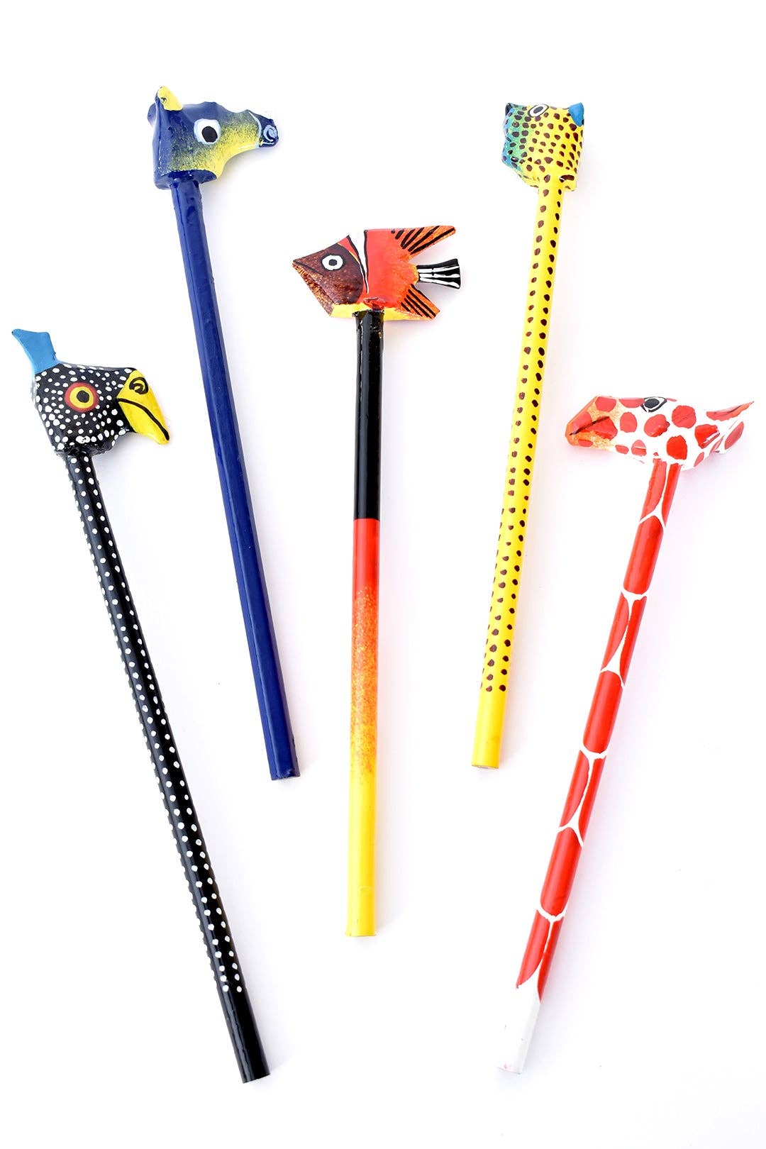 Hand Painted Cheetah Pencil No. 01