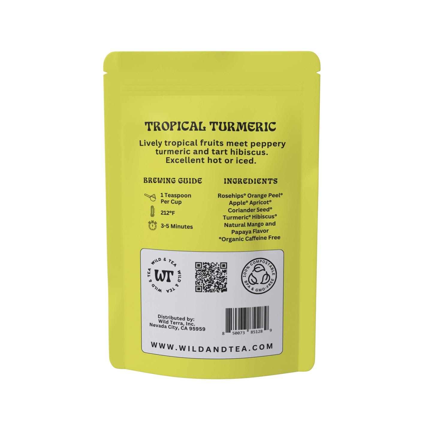 Wild & Tea Tropical Turmeric Fruit Tea