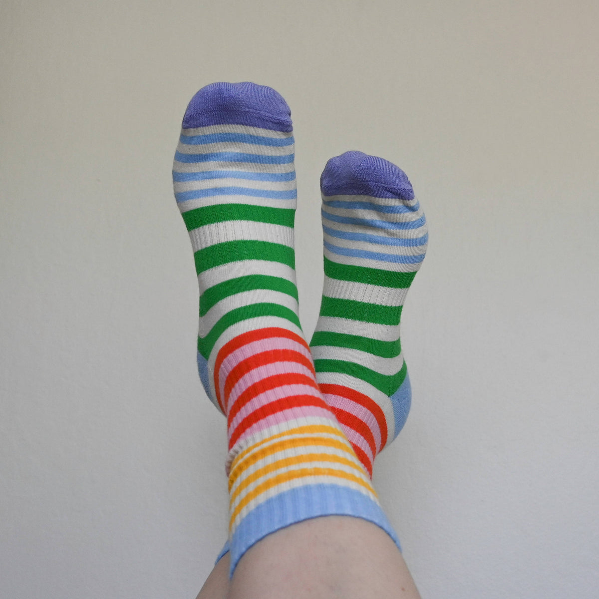 Shape & Color - The Stripe Crew Sock