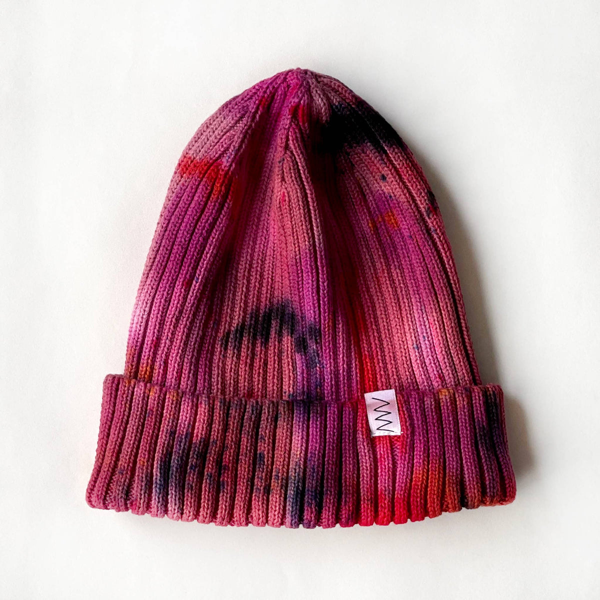 Merle Works - Heart Hand-dyed Beanie Hat